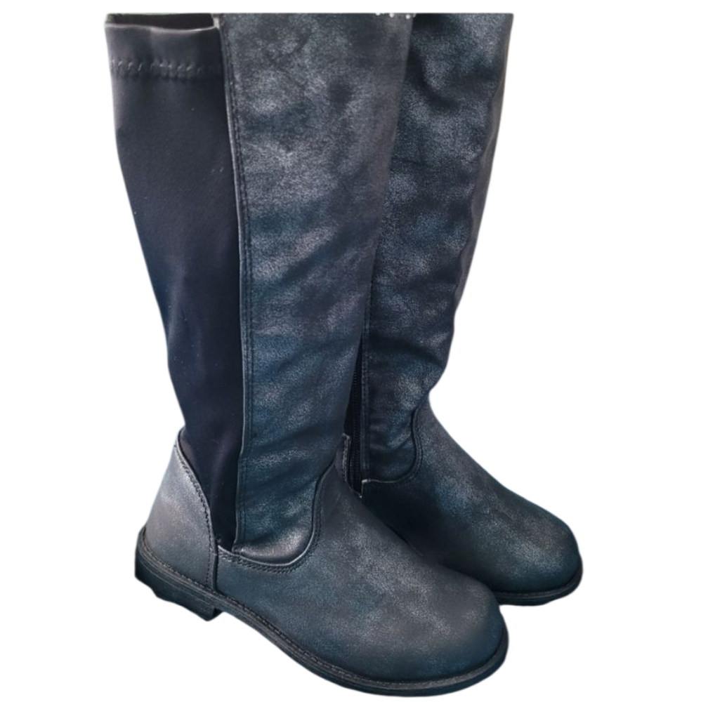 Nwt-Rocawear Girls Black& Gray Boots Sz 13 so adorable in person. - Picture 1 of 12